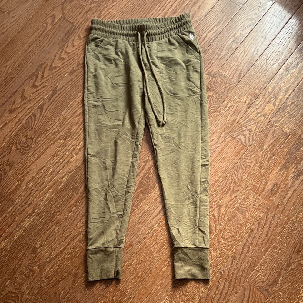 FP Movement by Free People Olive Green Jogger Track Pants